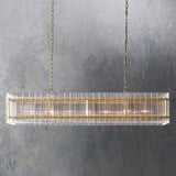 San Marco Rectangular Chandelier 54" - thebelacan