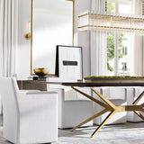 San Marco Rectangular Chandelier 54" - thebelacan