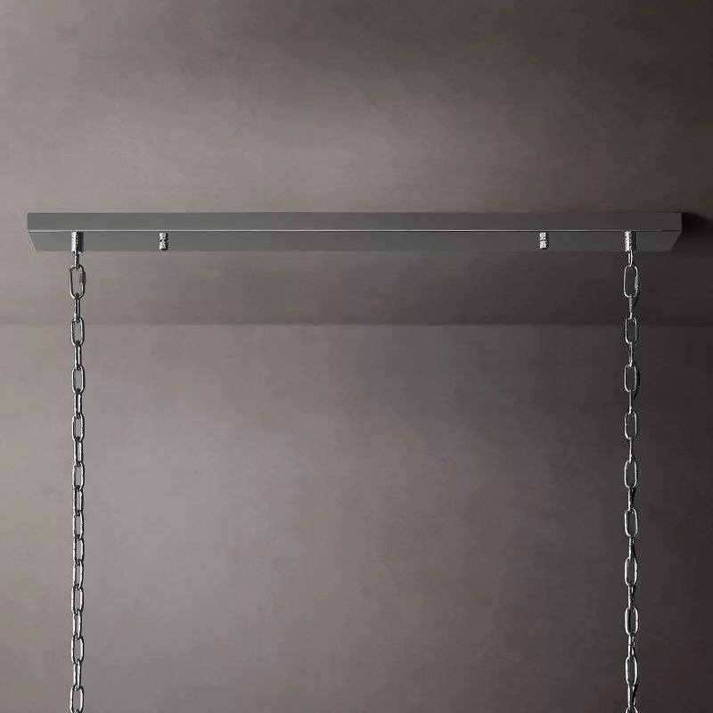 San Marco Rectangular Chandelier 72" - thebelacan