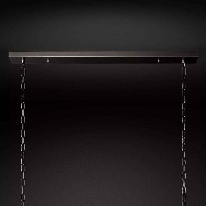 San Marco Rectangular Chandelier 72" - thebelacan