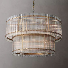 San Marco Two-tier Luxury Round Chandelier 48" - thebelacan