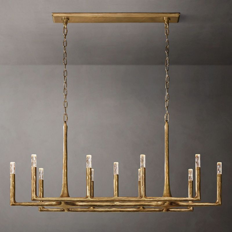 Thadeus Linear Chandelier 54” - thebelacan