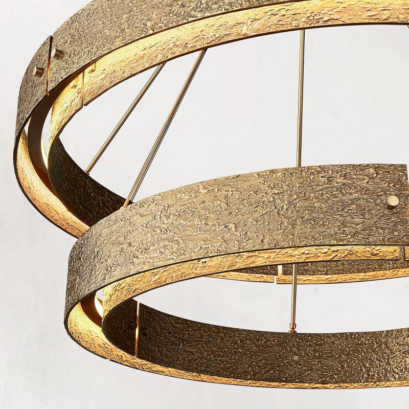 Vilary 2-tier Round Chandelier 60" - thebelacan