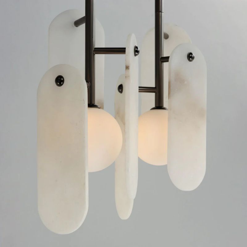 Alabaster Studio M Megalith 5-Light Pendant - thebelacan