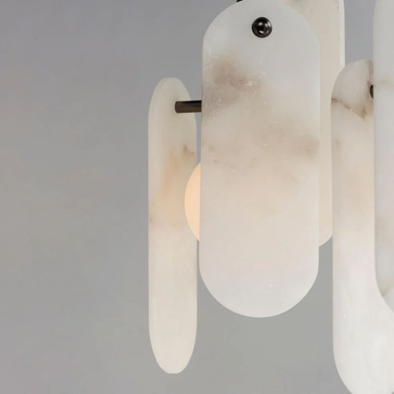 Alabaster Studio M Megalith 5-Light Pendant - thebelacan