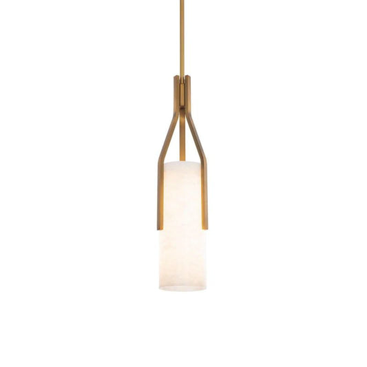 Alabaster Firenze 22in LED Pendant - thebelacan