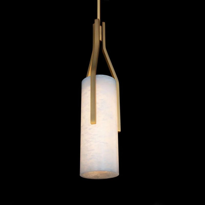 Alabaster Firenze 22in LED Pendant - thebelacan