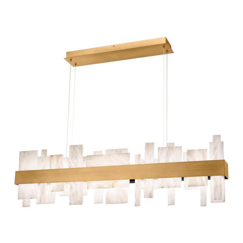 Alabaster LED Linear Chandelier - thebelacan