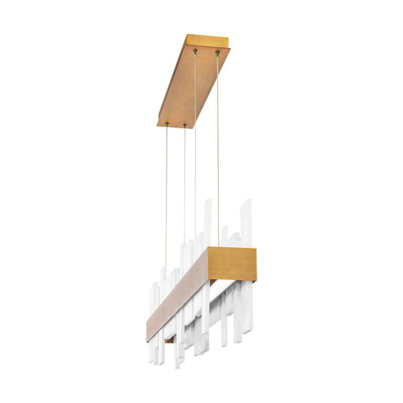 Alabaster LED Linear Chandelier - thebelacan