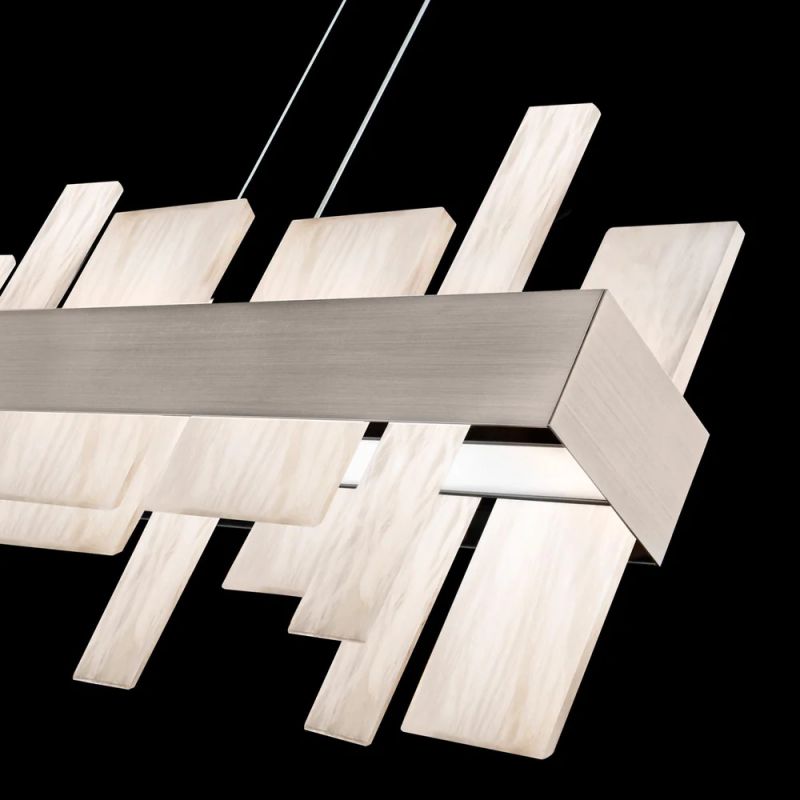 Alabaster LED Linear Chandelier - thebelacan