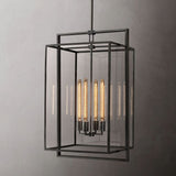 Beckman Glass Lantern Modern Pendant - thebelacan