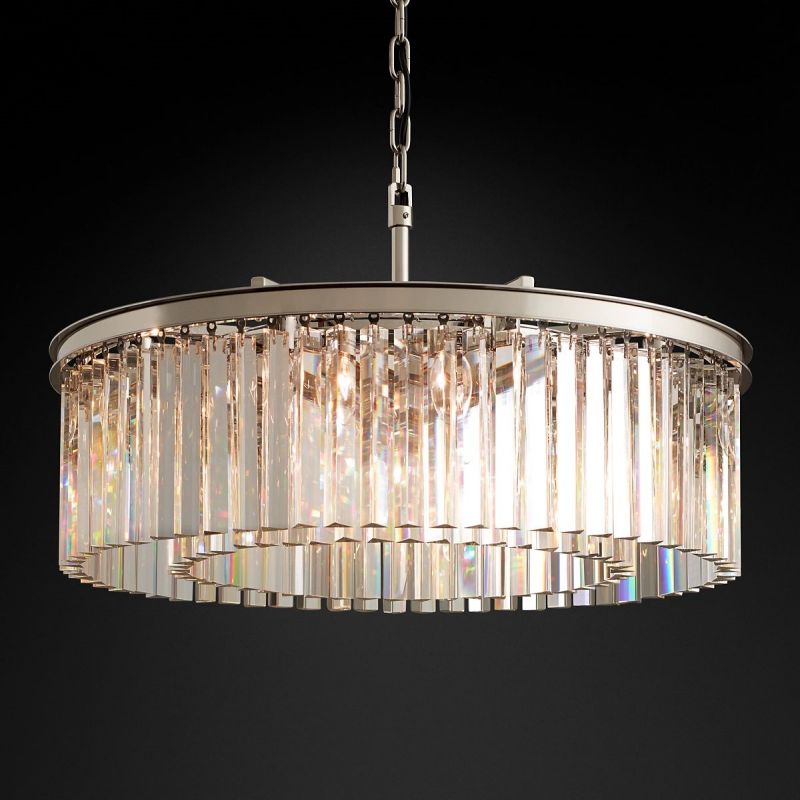 Rhy Round Chandelier 32"D/43"D - thebelacan