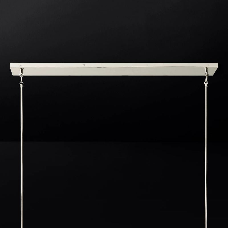 Kuseau Glass Linear Chandelier 49" - thebelacan