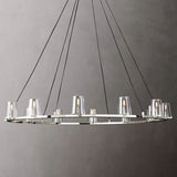 Kuseau Glass Round Chandelier 60" - thebelacan